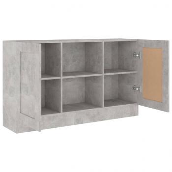 Sideboard Betongrau 120x30,5x70 cm Holzwerkstoff