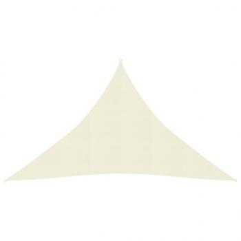 ARDEBO.de - Sonnensegel 160 g/m² Creme 3x3x4,2 m HDPE  