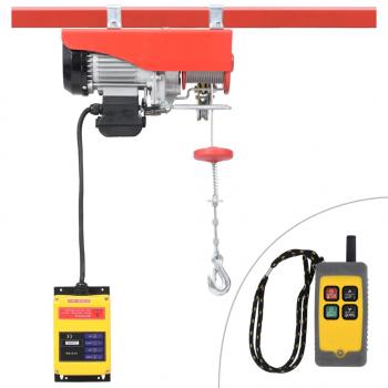 ARDEBO.de - Elektrischer Hebezug mit Funkfernbedienung 1000 W 300/600 kg  