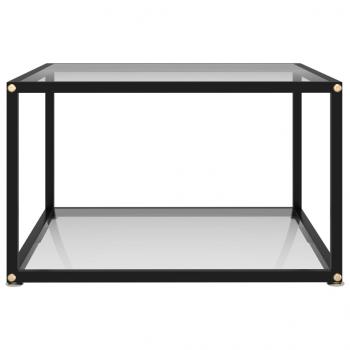 Couchtisch Transparent 60x60x35 cm Hartglas