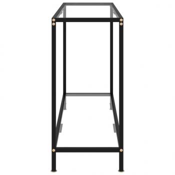 Konsolentisch Transparent 120x35x75 cm Hartglas