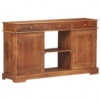 ARDEBO.de - Sideboard 135x35x75 cm Akazienholz Massiv