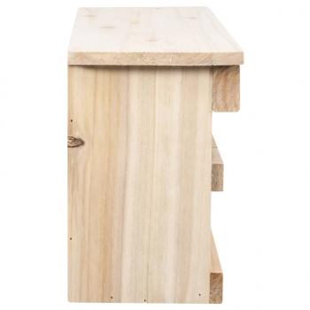 Spatzenhaus 5-fach 68x15x21 cm Tannenholz   