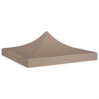 ARDEBO.de - Partyzelt-Dach 3x3 m Taupe 270 g/m²