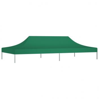 Partyzelt-Dach 6x3 m Grün 270 g/m²