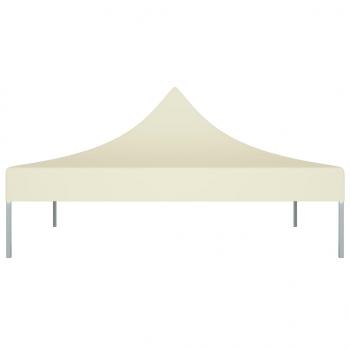 Partyzelt-Dach 2x2 m Creme 270 g/m² 