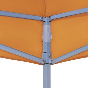 Partyzelt-Dach 2x2 m Orange 270 g/m² 