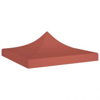 ARDEBO.de - Partyzelt-Dach 2x2 m Terracotta-Rot 270 g/m² 