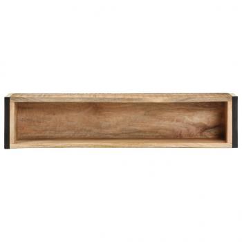 Pflanzkübel 90x20x68 cm Raues Mangoholz 