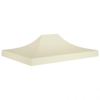 ARDEBO.de - Partyzelt-Dach 4x3 m Creme 270 g/m²