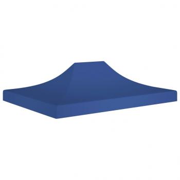 ARDEBO.de - Partyzelt-Dach 4x3 m Blau 270 g/m²