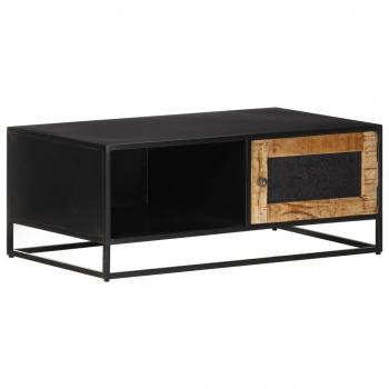 ARDEBO.de - Couchtisch 90x50x35 cm Raues Mangoholz