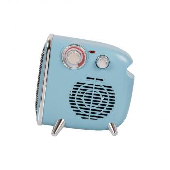 Eurom B-4 1800 Blue Retro-Heizung, 1800W, Thermostat, Überhitzungsschutz, blau (352153)