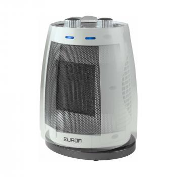 Eurom Safe-t-heater 1500 Keramikheizung, 1500W, Thermostat, Schwenkfunktion, Kippschutz (341898)