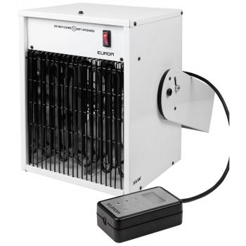 Eurom EK5000 Wall Elektrische Heizung, 5000W, Thermostat, Wochen-Timer, Nachkühlung (332261)