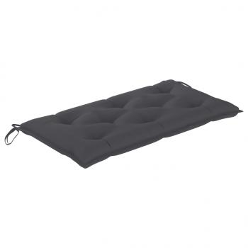 Gartenbank-Auflage Anthrazit 100x50x7 cm Oxford-Gewebe