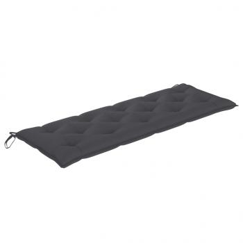 Gartenbank-Auflage Anthrazit 150x50x7 cm Oxford-Gewebe