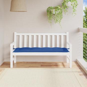 ARDEBO.de - Gartenbank-Auflage Blau 150x50x7 cm Oxford-Gewebe