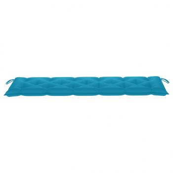 Gartenbank-Auflage Hellblau 180x50x7 cm Oxford-Gewebe