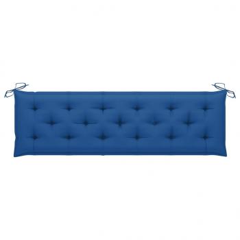 Gartenbank-Auflage Blau 180x50x7 cm Oxford-Gewebe