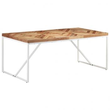 ARDEBO.de - Esstisch 180x90x76 cm Akazie und Mango Massivholz