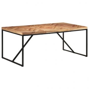 ARDEBO.de - Esstisch 180x90x76 cm Akazie und Mango Massivholz