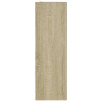 Bad-Spiegelschrank Sonoma-Eiche 62,5x20,5x64 cm Holzwerkstoff