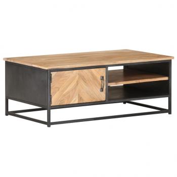 ARDEBO.de - Couchtisch 90x50x35 cm Massivholz Akazie