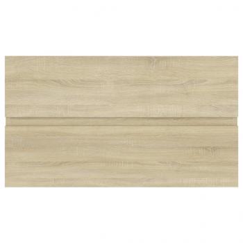 Waschbeckenunterschrank Sonoma-Eiche 80x38,5x45cm Holzwerkstoff