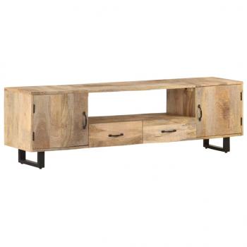 TV-Schrank 160x30x45 cm Massivholz Mango