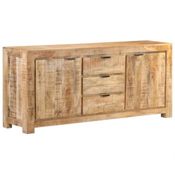 ARDEBO.de - Sideboard 175x40x75 cm Raues Mangoholz