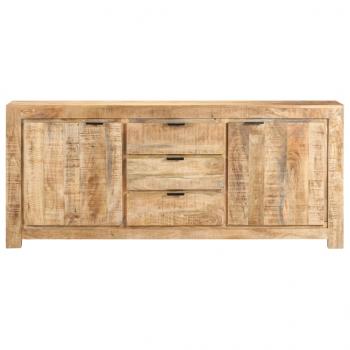 Sideboard 175x40x75 cm Raues Mangoholz