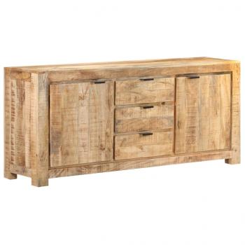 Sideboard 175x40x75 cm Raues Mangoholz