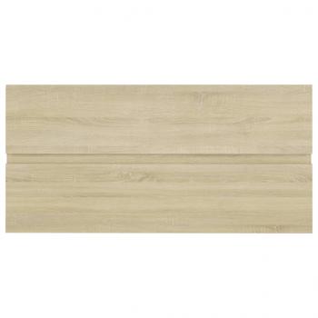 Waschbeckenunterschrank Sonoma-Eiche 90x38,5x45cm Holzwerkstoff