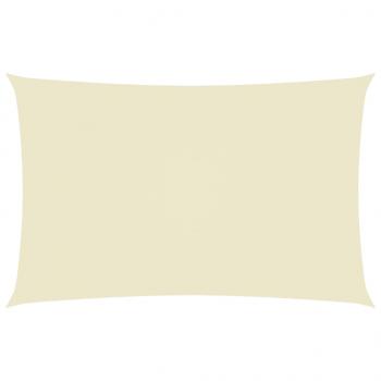 ARDEBO.de - Sonnensegel Oxford-Gewebe Rechteckig 3x6 m Creme