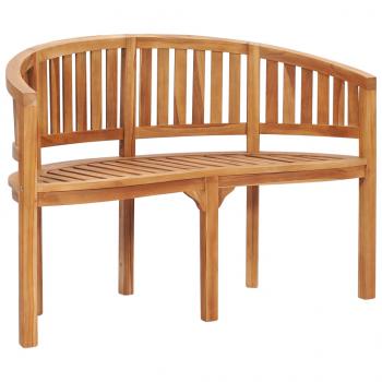 4-tlg. Garten-Lounge-Set Massivholz Teak