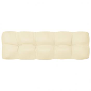 Palettensofa-Auflagen 7 Stk. Creme