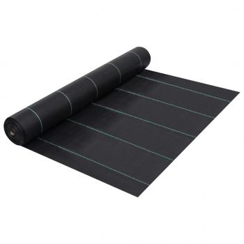 ARDEBO.de - Unkrautfolie Schwarz 2x50 m PP