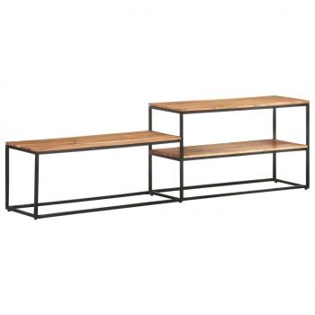 ARDEBO.de - TV-Schrank 180x30x50 cm Akazie Massivholz