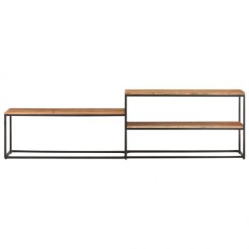 TV-Schrank 180x30x50 cm Akazie Massivholz