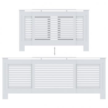 MDF Heizkörperverkleidung Weiß 205 cm