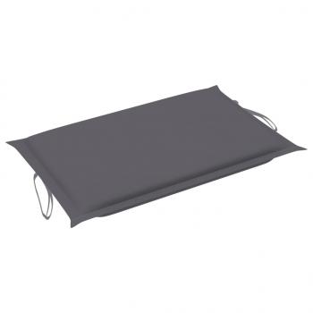 Sonnenliegen-Auflage Anthrazit 186x58x3 cm Oxford-Gewebe