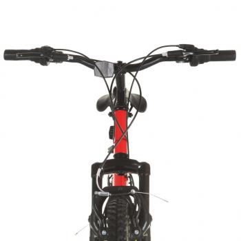 Mountainbike 21 Gang 26 Zoll Rad 49 cm Rot