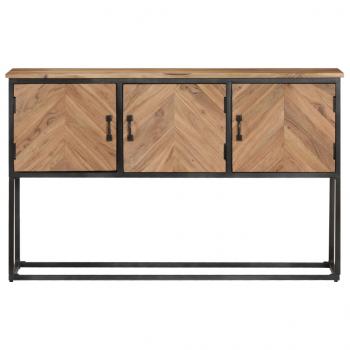 Sideboard 120x30x75 cm Akazie Massivholz