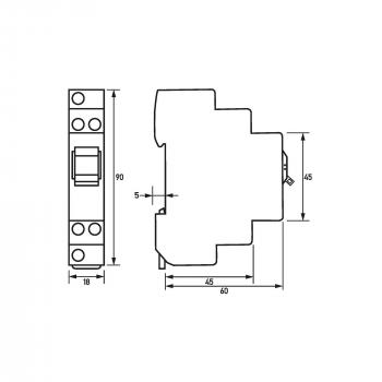 Doepke RSS 016-300 Steuerschalter 16A 3S (09981072)