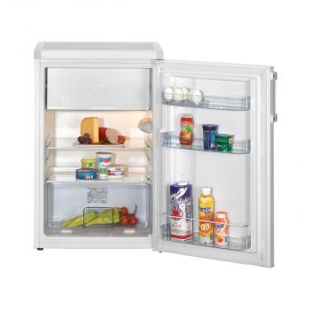 Amica KS 361 100 W Standkühlschrank, 55 cm breit, 108 L, automatische Abtauung, LED-Beleuchtung, weiß