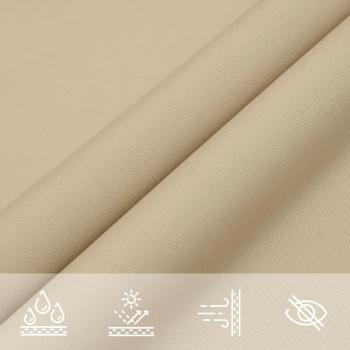 Sonnensegel Oxford-Gewebe Quadratisch 4,5x4,5 m Beige