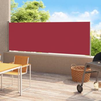 ARDEBO.de - Seitenmarkise Ausziehbar 180x500 cm Rot