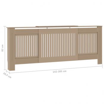 MDF Heizkörperverkleidung 205 cm