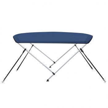 2-Bow Bimini Top Marineblau 150x120x110 cm